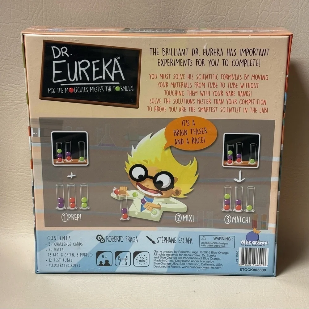 Dr. Eureka Mix The Molecules Master The Formula Science Educational Game